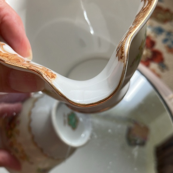 VINTAGE SPOTO CHINA  Handled Creamer  MADE IN OCCUPIED JAPAN 1945-1952 - Picture 9 of 14